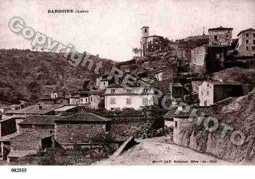 Ville de DARGOIRE, carte postale ancienne