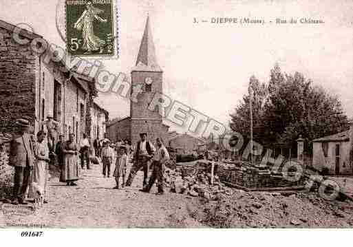 Ville de DIEPPESOUSDOUAUMONT, carte postale ancienne