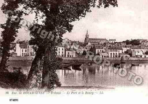 Ville de DOUARNENEZ, carte postale ancienne