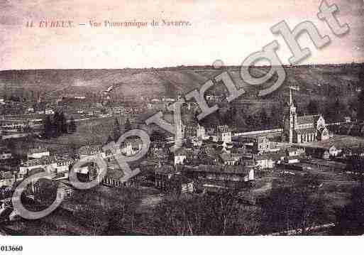 Ville de EVREUX, carte postale ancienne