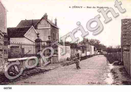 Ville de FERICY, carte postale ancienne