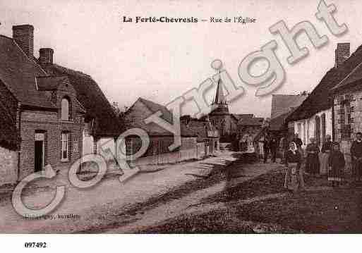 Ville de FERTECHEVRESIS(LA), carte postale ancienne