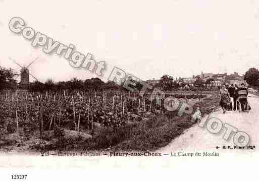 Ville de FLEURYLESAUBRAIS, carte postale ancienne