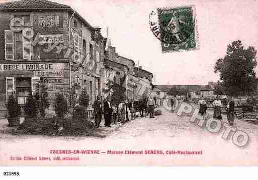 Ville de FRESNESENWOEVRE, carte postale ancienne