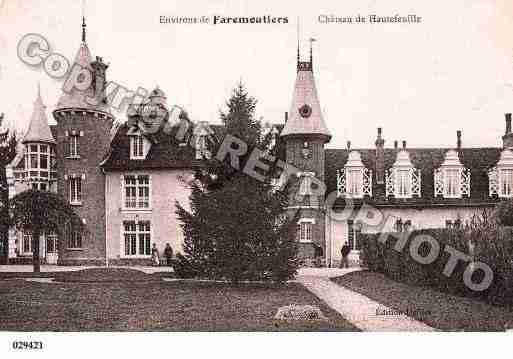 Ville de HAUTEFEUILLE, carte postale ancienne