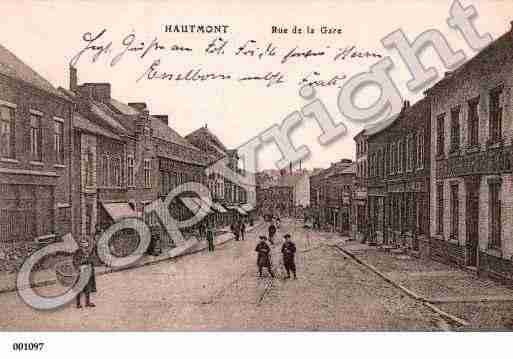 Ville de HAUTMONT, carte postale ancienne