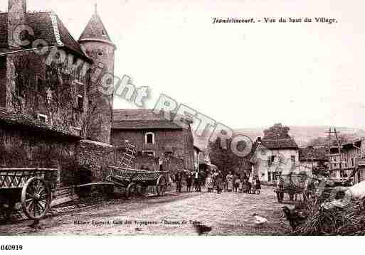 Ville de JEANDELAINCOURT, carte postale ancienne