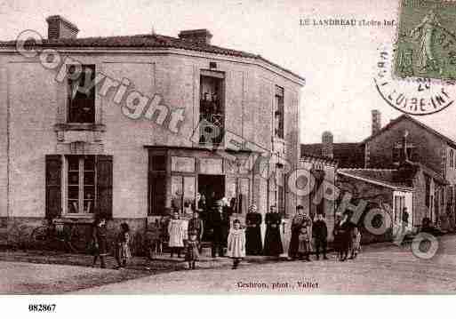 Ville de LANDREAU(LE), carte postale ancienne