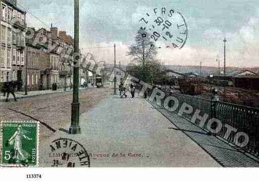 Ville de LIMOGES, carte postale ancienne