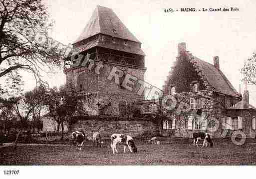 Ville de MAING, carte postale ancienne