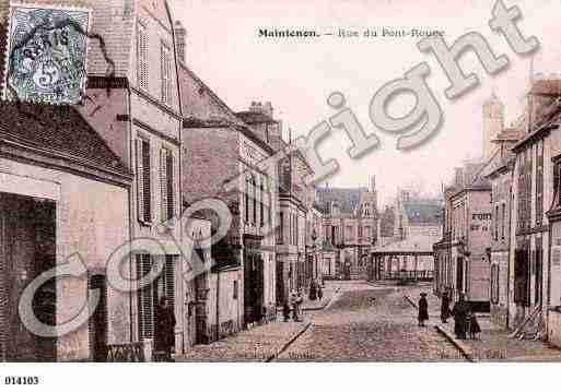 Ville de MAINTENON, carte postale ancienne