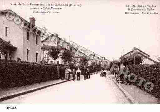 Ville de MANCIEULLES, carte postale ancienne