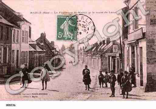 Ville de MARLE, carte postale ancienne