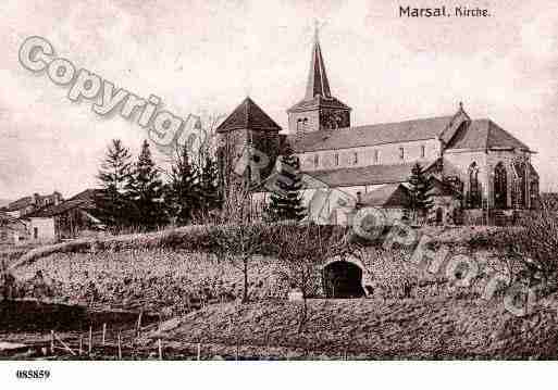 Ville de MARSAL, carte postale ancienne