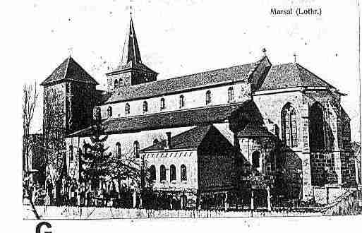 Ville de MARSAL, carte postale ancienne