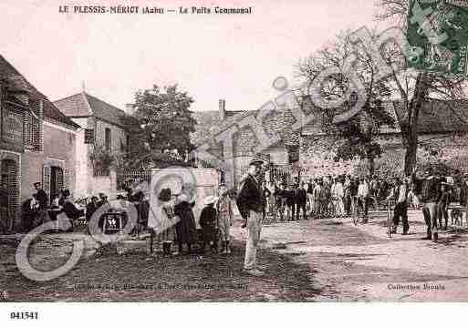 Ville de MERIOT(LE), carte postale ancienne