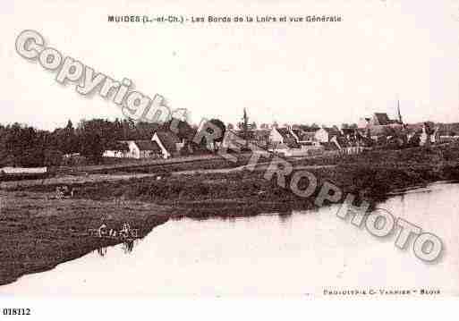Ville de MUIDESSURLOIRE, carte postale ancienne