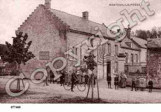 Ville de NANTEUILLAFOSSE, carte postale ancienne