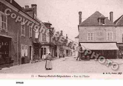 Ville de NEUVYSAINTSEPULCHRE, carte postale ancienne