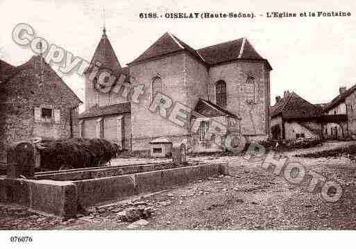 Ville de OISELAYETGRACHAUX, carte postale ancienne