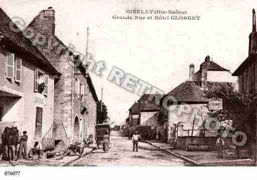 Ville de OISELAYETGRACHAUX, carte postale ancienne