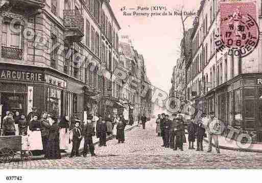 Ville de PARIS14, carte postale ancienne