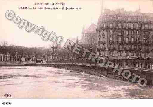 Ville de PARIS4, carte postale ancienne