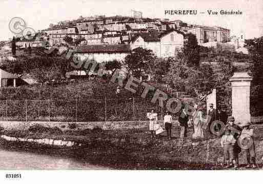 Ville de PIERREFEUDUVAR, carte postale ancienne