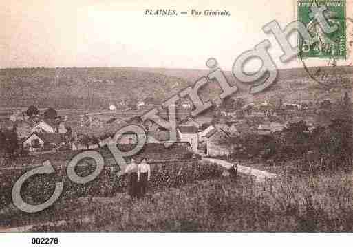 Ville de PLAINESSAINTLANGE, carte postale ancienne