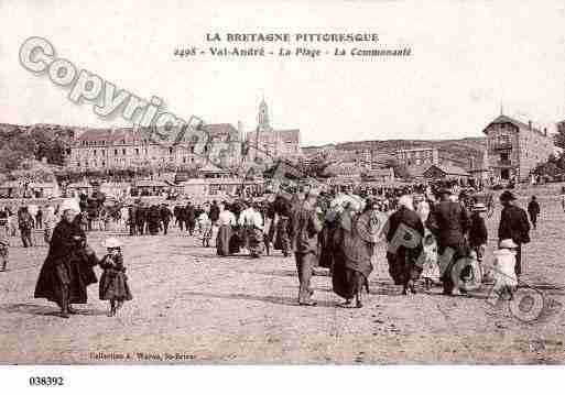 Ville de PLENEUFVALANDRE, carte postale ancienne