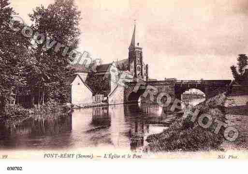 Ville de PONTREMY, carte postale ancienne