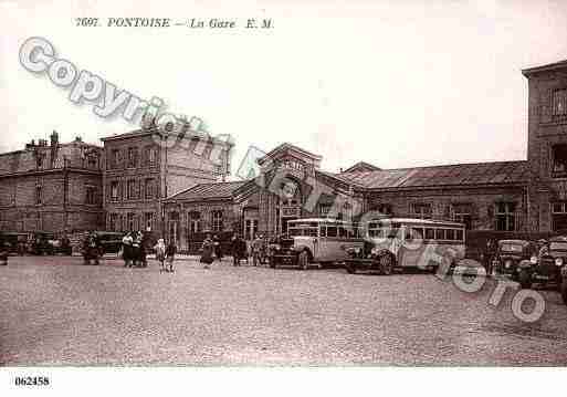 Ville de PONTOISE, carte postale ancienne