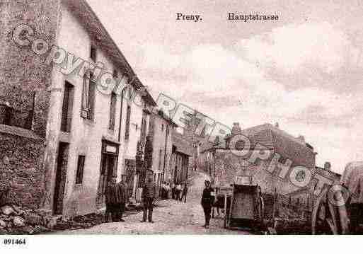 Ville de PRENY, carte postale ancienne