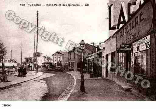 Ville de PUTEAUX, carte postale ancienne