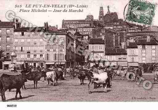 Ville de PUYENVELAY(LE), carte postale ancienne