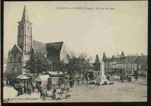 Ville de QUARRELESTOMBES, carte postale ancienne