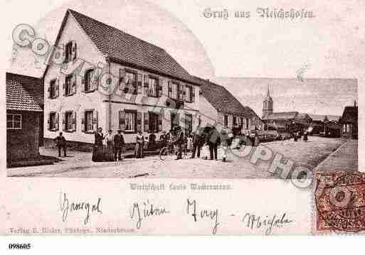 Ville de REICHSHOFFEN, carte postale ancienne