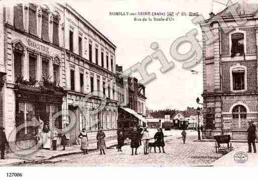 Ville de ROMILLYSURSEINE, carte postale ancienne