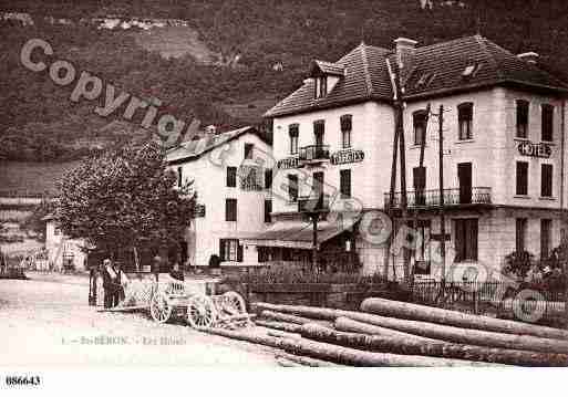 Ville de SAINTBERON, carte postale ancienne