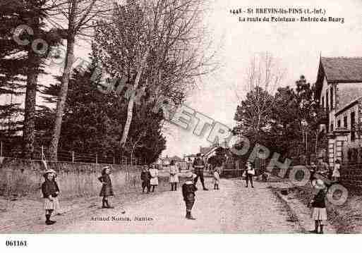 Ville de SAINTBREVINLESPINS, carte postale ancienne