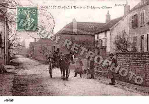 Ville de SAINTGILLES, carte postale ancienne