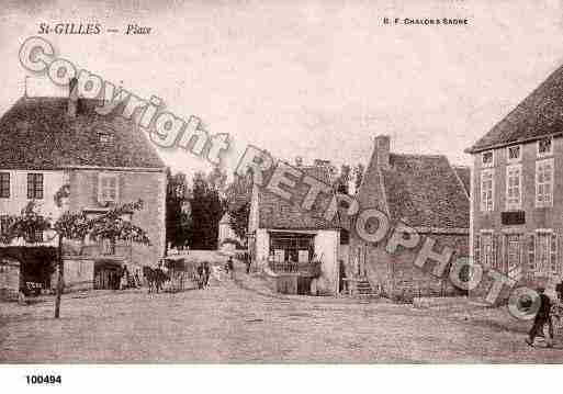 Ville de SAINTGILLES, carte postale ancienne