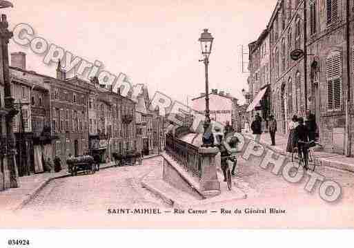 Ville de SAINTMIHIEL, carte postale ancienne