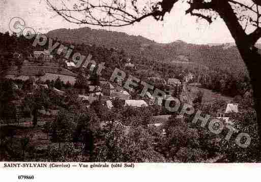 Ville de SAINTSYLVAIN, carte postale ancienne