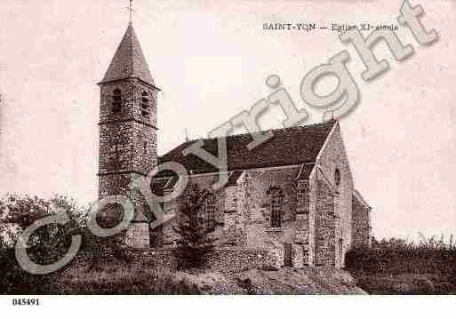 Ville de SAINTYON, carte postale ancienne Ville de SAINTYON, carte postale ancienne