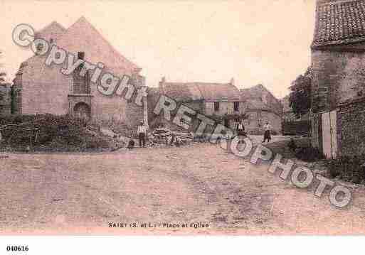 Ville de SAISY, carte postale ancienne