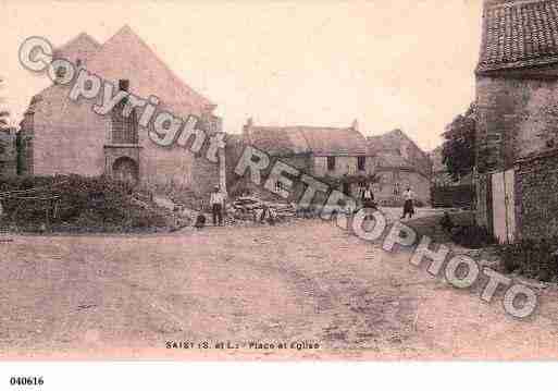 Ville de SAISY, carte postale ancienne