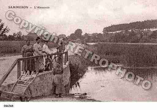 Ville de SAMMERON, carte postale ancienne