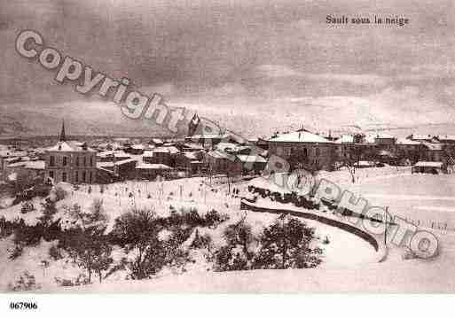 Ville de SAULT, carte postale ancienne