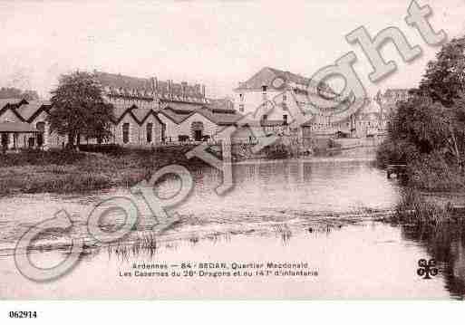 Ville de SEDAN, carte postale ancienne